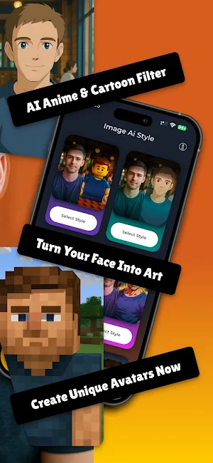 Image AI Style: Cartoon Avatar Screenshot 1