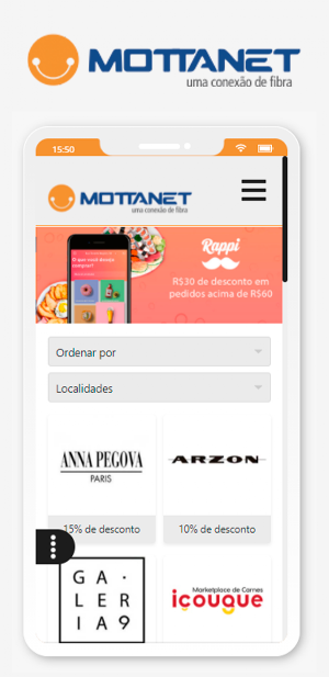 Clube de Vantagens MottaNet Screenshot 2