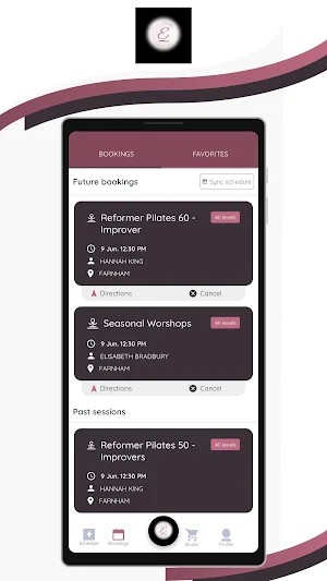 Elisabeth Pilates Screenshot 1