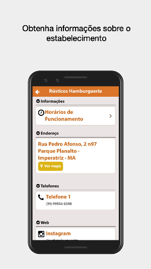 Rústicos Hamburgueria Screenshot 2