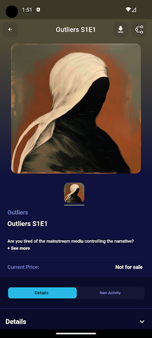 OpenTheta - NFT Marketplace Screenshot 3