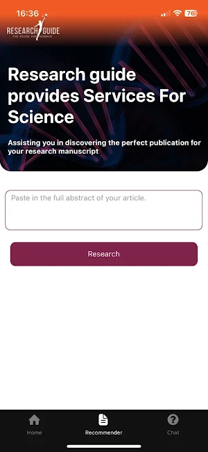 ResearchGuide Screenshot 1