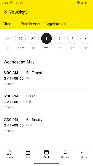 Believe Fitness Asia Screenshot 1