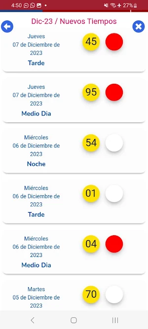 JPS Resultados Screenshot 2
