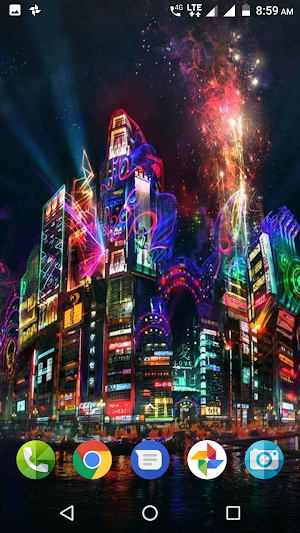 Night City Wallpaper Hd Screenshot 2