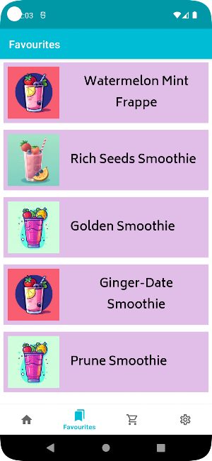 Smooth Smoothie Recipes Screenshot 3