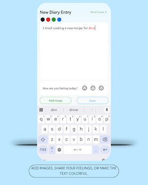 Mini Diary Screenshot 1