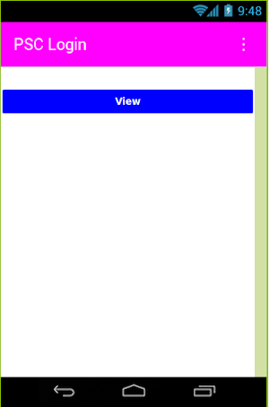 PSC Login Screenshot 0