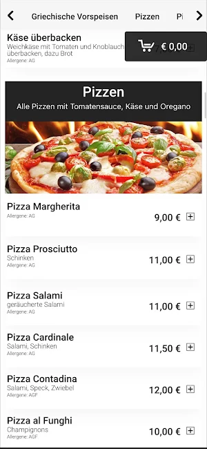 Pizzeria Pronto Screenshot 1