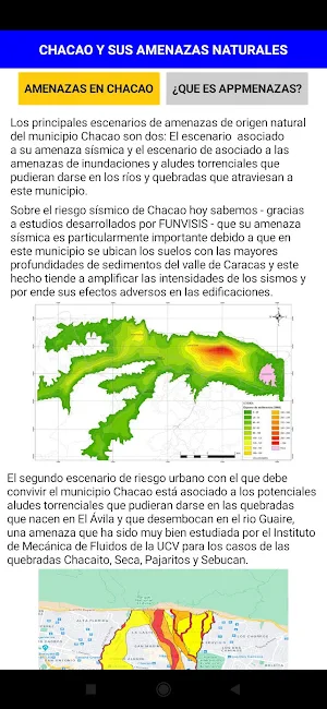 APPMENAZAS Chacao Screenshot 2