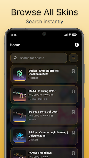 CSInvest – CS2 Skin Portfolio Screenshot 2