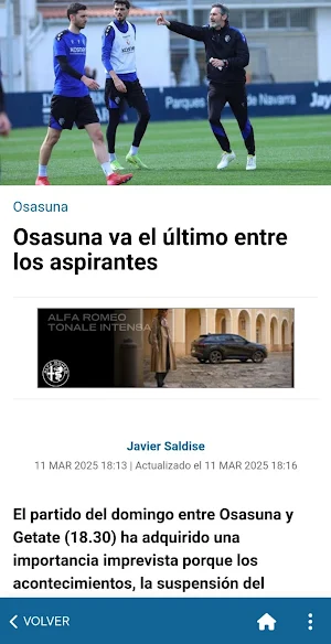 Diario de Noticias de Navarra Screenshot 2