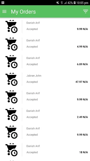 Hungry Bonus Order Taker Screenshot 3