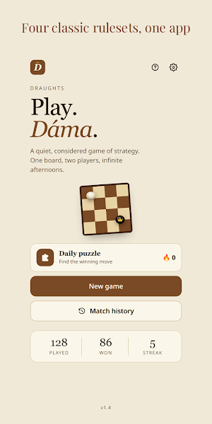 Dáma – Draughts & Checkers Screenshot 2
