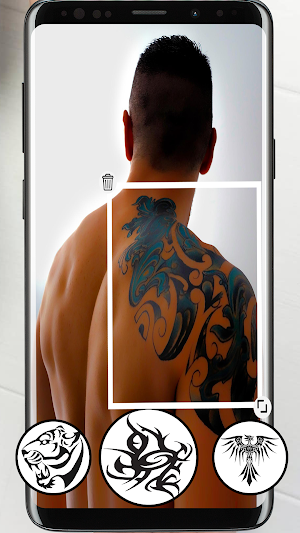 Tattoo Photo Editing App Screenshot 1