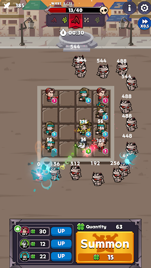 Heroes vs. Evil: Gacha defense Screenshot 3