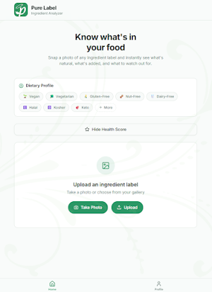 Pure Label Screenshot 3