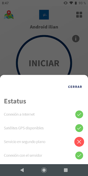 BlueTracker Screenshot 0