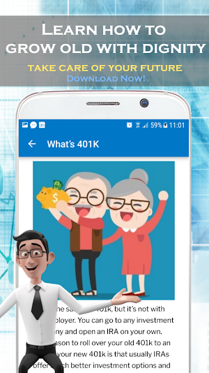 Roth IRA, 401K pension: empowered retirement guide Screenshot 3