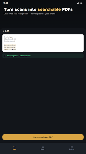 Bunker PDF: Merge, Split & OCR Screenshot 3