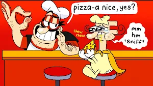 Peppino Pizza Man Tower images Screenshot 2