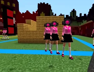 Skibidi Girls Mod for mcpe Screenshot 0