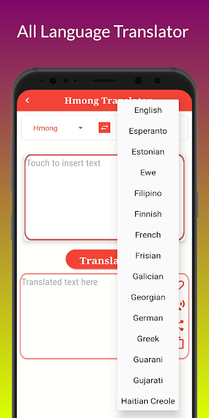Hmong Translation Screenshot 2