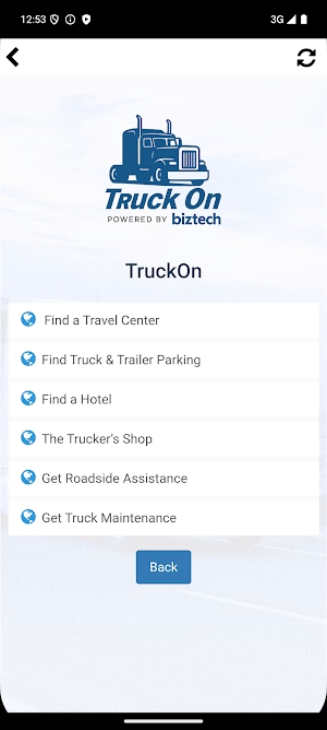 Truck On by Biztech Screenshot 1
