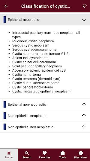Pancreas Guidelines Screenshot 2