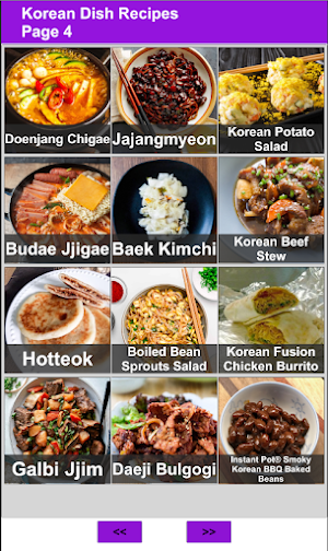 Korean Food Recipes : Cookbook Screenshot 3