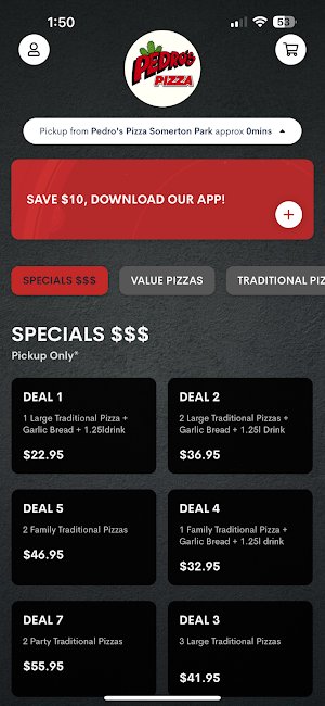 Pedro's Pizza Somerton Park Screenshot 0