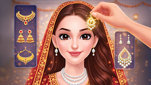 Indian Wedding Dressup Game Screenshot 1