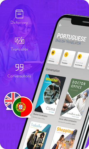 Portuguese English Translator Screenshot 0