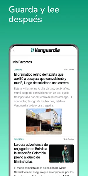 VanguardIA App Screenshot 3