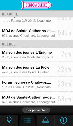 Condom Québec Screenshot 2