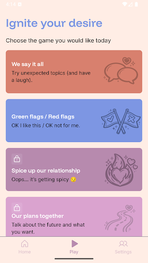 Secret Couple - Questions Game Screenshot 2