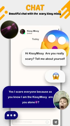The kissy missy call & games Screenshot 1