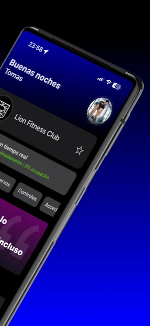 Lion Fitness Club Screenshot 2