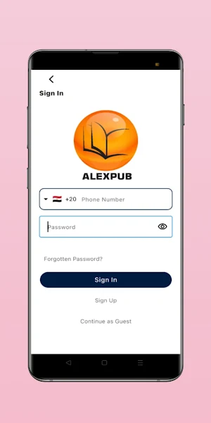 ALEXPUB Screenshot 1