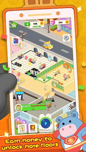 Idle Emporium Tycoon - Mall Screenshot 2