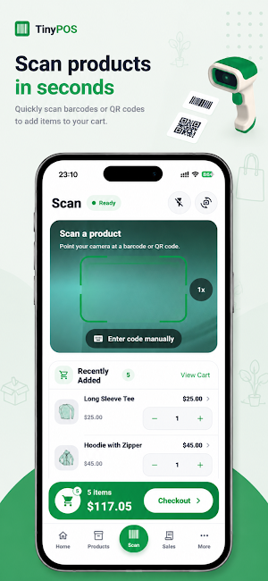 TinyPOS: Mobile POS Screenshot 2