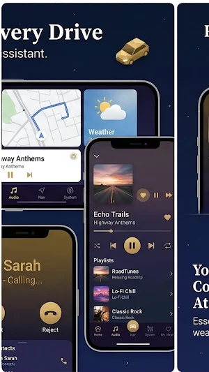 CarPlay for Android  Dashboard Screenshot 1