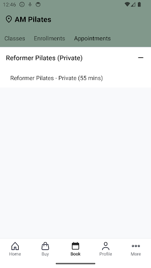 AM Pilates SG Screenshot 1