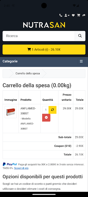 NutraSan Screenshot 0