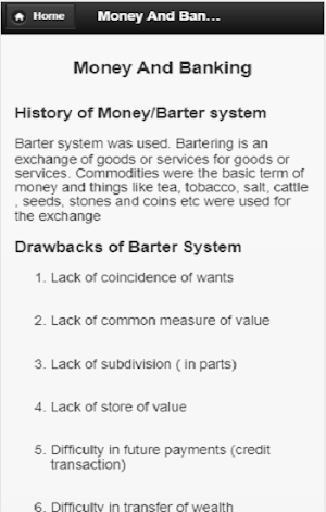Money and banking Screenshot 2