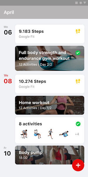 Westerly Fitness Screenshot 1