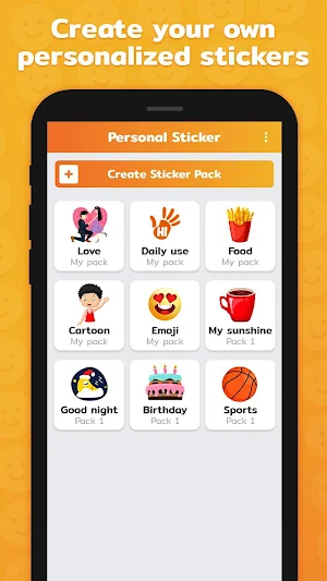 Personal Sticker Maker - Create Stickers Screenshot 3