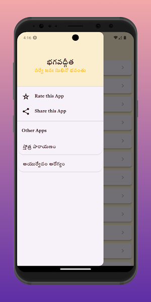 Bhagavad Gita Telugu Audio Screenshot 2