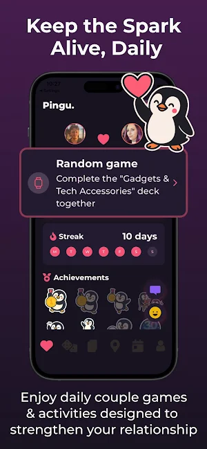 Couple Questions Games - Pingu Screenshot 3