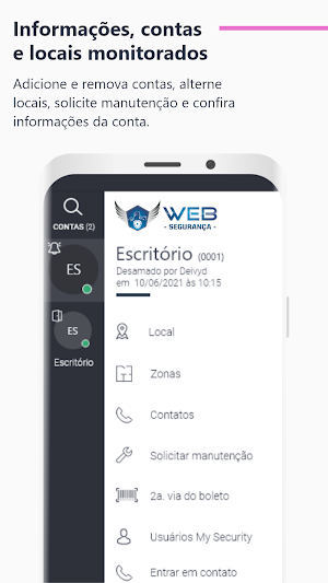 WEB SEGURANÇA Screenshot 3